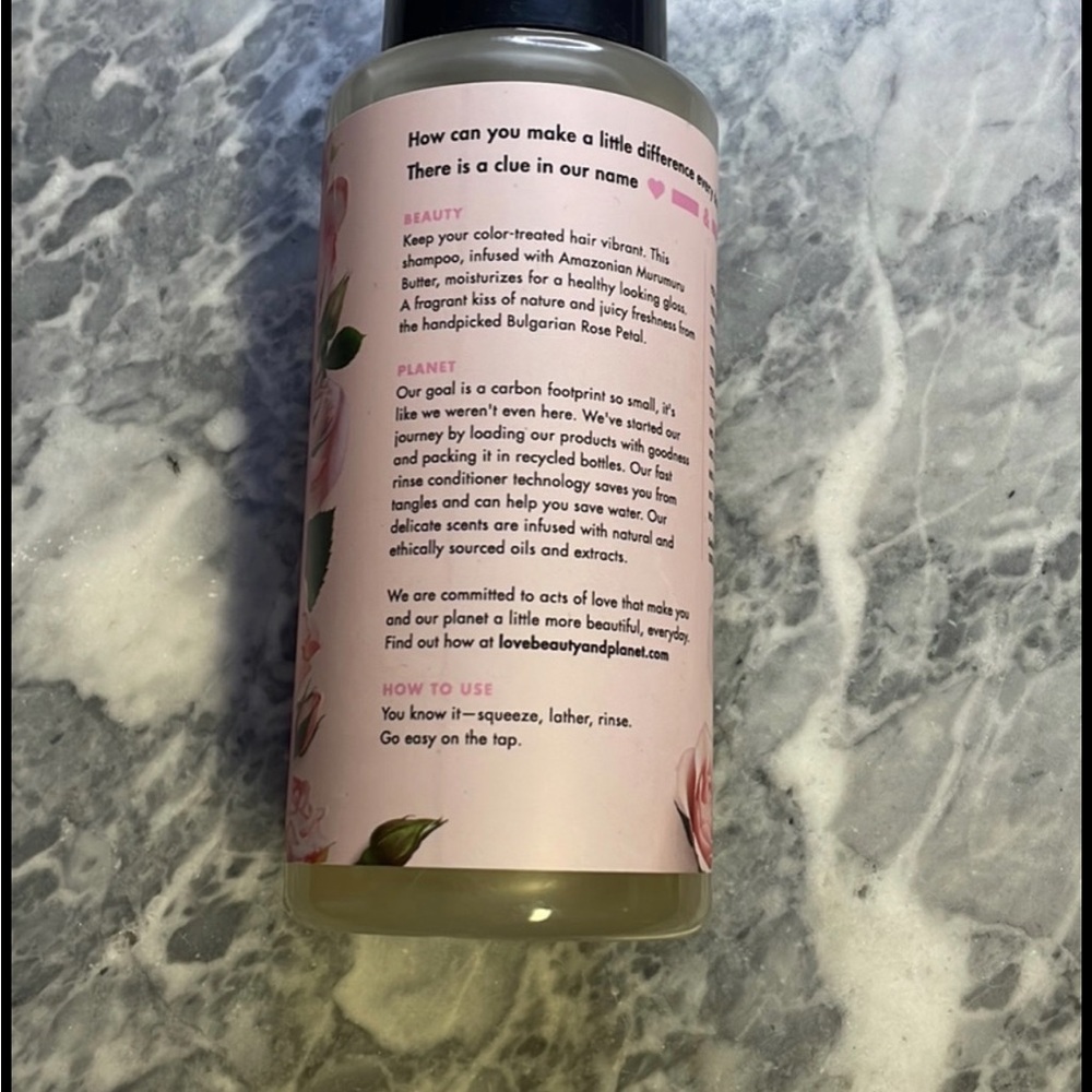New Love Beauty and Planet Shampoo Blooming Color - Picture 3 of 4